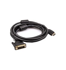 VCOM CG484GD-3M Кабель HDMI AM/DVI(24+1)M, 3м, CU, 1080P@60Hz, 2F, VCOM  <CG484G-3M>