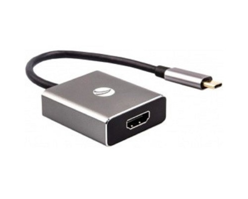 [кабели] VCOM CU423T Адаптер USB 3.1 Type-Cm -->HDMI A(f) 4K@60Hz, Aluminum Shell, VCOM <CU423T> [04895182217201]