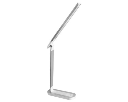 [Camelion Настольные светильники] Camelion KD-845  C03 сереб.+бел.LED (Свет-ник наст, 8.5Вт,сенс.регулир. яркости, 3 цвет темп)
