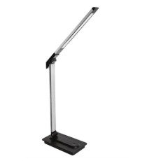 Camelion KD-846  C02 чёрный LED (Свет-ник наст, 8Вт,сенс.регулир. яркости, 3 цвет темп)
