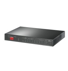 TP-Link TL-SG1210P Настольный коммутатор с 9 гигабитными портами RJ45 (8 портов PoE+) и портом SFP