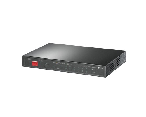 [Сетевое оборудование] TP-Link TL-SG1210P Настольный коммутатор с 9 гигабитными портами RJ45 (8 портов PoE+) и портом SFP