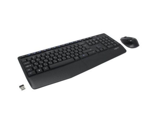 [Клавиатура] 920-008534 Logitech Клавиатура + мышь MK345 оригинальная заводская гравировка RU/LAT