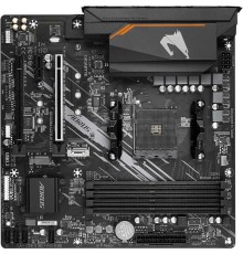 Gigabyte B550M AORUS ELITE {Soc-AM4 AMD B550 4xDDR4 mATX AC`97 8ch(7.1) GbLAN RAID+DVI+HDMI}