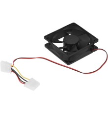 Gembird Вентилятор для корпуса 80x80x25mm, широкий разъем 4pin [FANCASE-4]