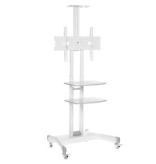 ONKRON TS1881 белая 2 полки для AV в комплкте Для телевизоров диагональю 55
