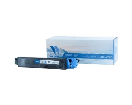 [Расходные материалы] NV Print TK-5280C Тонер-картридж для Kyocera Ecosys P6235cdn/M6235cidn/M6635cidn (11000k). Cyan