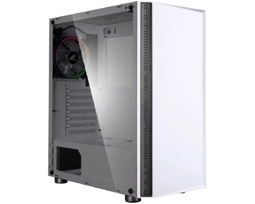 [Корпус] ZALMAN R2 WHITE, без БП, боковое окно (закаленное стекло), белый,  ATX