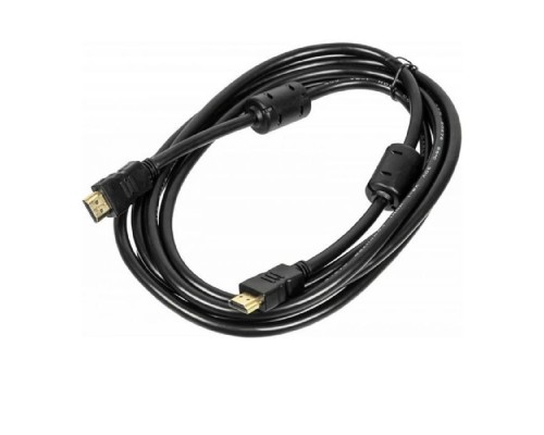 [Кабель] Кабель аудио-видео Ningbo HDMI (m), HDMI (m)3м. феррит.кольца Позолоченные контакты черный (HDMI-3M-MG(VER1.4)