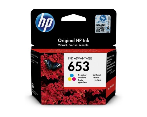 [Расходные материалы] Картридж HP 653 струйный трёхцветный (200 стр) [3YM74AE#BHK]