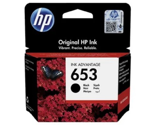 [Расходные материалы] Картридж HP 653 струйный черный (360 стр) [3YM75AE#BHK]