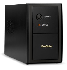 Exegate EP285525RUS ИБП ExeGate SpecialPro UNB-400.LED.AVR.EURO <400VA/240W, LED, AVR, 2 евророзетки, Black>