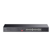 TP-Link TL-SG1218MP Коммутатор с 16 гигабитными портами PoE+ и 2 комбинированными портами RJ45/SFP