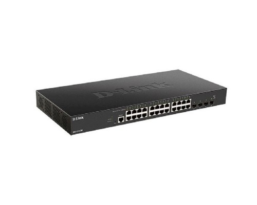 [Сетевое оборудование] D-Link DXS-1210-28T/A1A PROJ Настраиваемый L2+ коммутатор с 24 портами 10GBase-T и 4 портами 25GBase-X SFP28