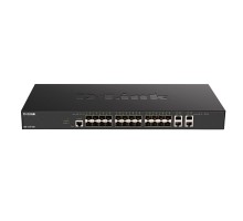D-Link DXS-1210-28S/A1A PROJ Настраиваемый L2+ коммутатор с 24 портами 10GBase-X SFP+ и 4 портами 10GBase-T
