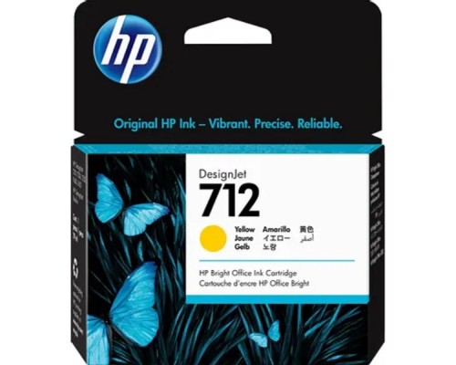 [Расходные материалы] Картридж струйный HP 712 3ED69A желтый (29мл) для HP DJ Т230/630