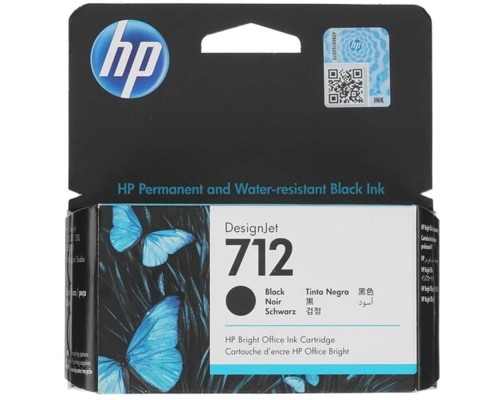 [Расходные материалы] Картридж струйный HP 712 3ED70A черный (38мл) для HP DJ Т230/630
