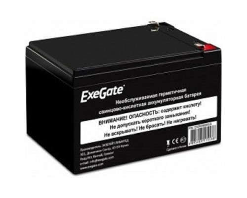 [батареи] Exegate EX285638RUS Аккумуляторная батарея HR 12-7.5 (12V 7.5Ah 1228W, клеммы F2)