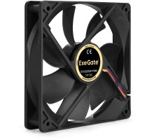 Exegate EX283393RUS Вентилятор ExeGate E12025S4P-PWM, 120x120x25 мм, подшипник скольжения, 4pin, PWM, 25dBA