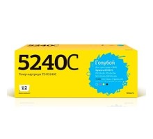 T2  TK-5240C Тонер-картридж (TC-K5240C)  для Kyocera ECOSYS P5026cdn/P5026cdw/M5526cdn/M5526cdw (3000 стр.) голубой, с чипом