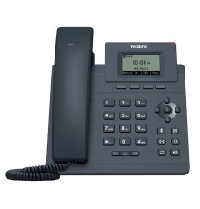 Yealink SIP-T30P Телефон SIP 1 линия, PoE, БП в комплекте (6938818306035)