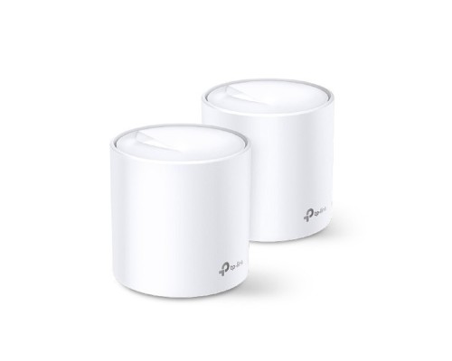 [Сетевое оборудование] TP-Link Deco X60(2-pack) AX5400 Домашняя Mesh Wi-Fi система