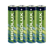 Ergolux R 03 SR4 (R03SR4, батарейка,1.5В) (4 шт. в уп-ке)