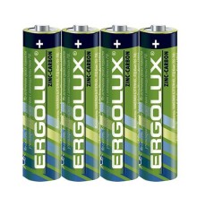 Ergolux R 03 SR4 (R03SR4, батарейка,1.5В) (4 шт. в уп-ке)