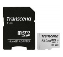 Micro SecureDigital 512Gb Transcend  Class10 TS512GUSD300S-A + adapter
