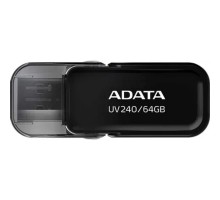 A-DATA Flash Drive 64Gb UV240, USB 2.0, Черный AUV240-64G-RBK