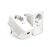 TP-Link TL-PA7017P KIT AV1000 Комплект гигабитных адаптеров Powerline со встроенной розеткой