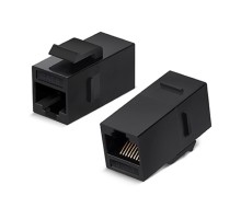Cabeus CA-KJ-8p8c-C6 Проходной адаптер формата Keystone, RJ45-RJ45 (8p8c), категория 6, неэкранированный