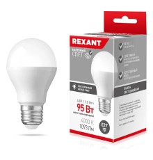 Rexant (604-004) Лампа светодиодная Груша A60 11,5 Вт E27 1093 лм 4000 K нейтральный свет  