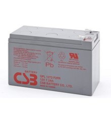 CSB Батарея GPL1272 (12V 7,2Ah  F2, FR) (с увеличенным сроком службы 10лет))