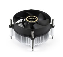 Exegate EX286138RUS Кулер ExeGate EK-11508 (Al, LGA1150/1151/1155/1156/1200, TDP 75W, Fan 90mm, 2200RPM, Hydro bearing, 3pin, 22db, 285г, с термопастой, на винтах, Retail color box)