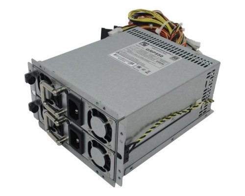 [Блок питания] Procase GRP550 Блок питания с резервированием PS2+ ATX(550W+550W(1+1)),КПД=88+ Silver,185*150*86mm,Активный PFC,+5B=30A,+12B=46A,+3,3B=30A,-12V=1A,5VSB=3A
