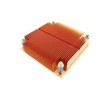 Exegate EX286163RUS Радиатор для процессора ExeGate ESNK-0047.1U.2011/2066.Cu (Медный, socket LGA2011/2066, TDP 100W, 435г, на винтах, с термопастой, Retail box)