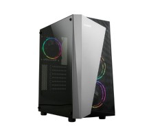 ZALMAN S4 Plus, без БП, боковое окно (акрил), черный,  ATX