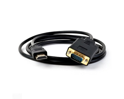 [кабели] KS-is KS-441 Кабель HDMI M VGA M full (с чипом) черно-черный 1.8м
