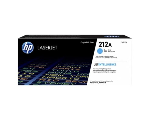 [Расходные материалы] Картридж лазерный HP 212A W2121A голубой для HP CLJ Enterprise M554/M555
