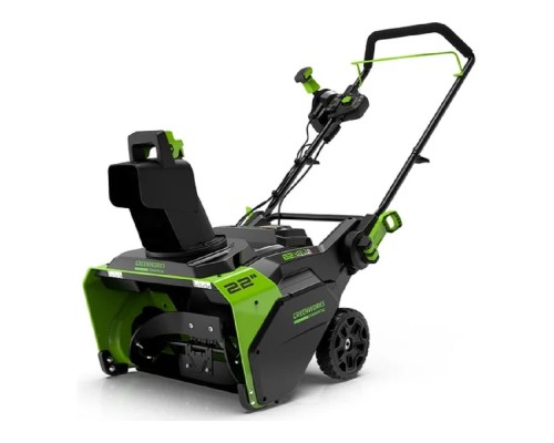 [Снегоуборочная техника] Greenworks 82В Снегоуборщик, б/щ ( c аккумуляторной батареи 5 А/Ч и ЗУ) [2602507UB]