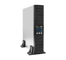 Exegate EP285647RUS ИБП On-line ExeGate PowerExpert ULS-2000.LCD.AVR.C13.USB.RS232.SNMP.2U <2000VA/2000W, On-Line, PF=1, LCD, 6*IEC-C13, RS232, USB, SNMP-slot, Rackmount 2U/Tower, Black>