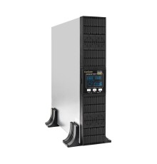 Exegate EP285647RUS ИБП On-line ExeGate PowerExpert ULS-2000.LCD.AVR.C13.USB.RS232.SNMP.2U <2000VA/2000W, On-Line, PF=1, LCD, 6*IEC-C13, RS232, USB, SNMP-slot, Rackmount 2U/Tower, Black>