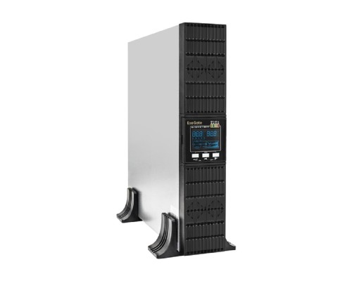 [ИБП] Exegate EP285648RUS ИБП On-line ExeGate PowerExpert ULS-3000.LCD.AVR.C13.USB.RS232.SNMP.2U <3000VA/3000W, On-Line, PF=1, LCD, 6*IEC-C13, RS232, USB, SNMP-slot, Rackmount 2U/Tower, Black>