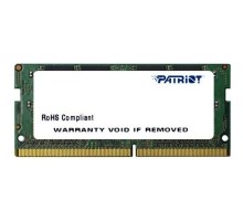 Память DDR4 16Gb 2666MHz Patriot PSD416G266681S RTL PC4-21300 CL19 SO-DIMM 260-pin 1.2В