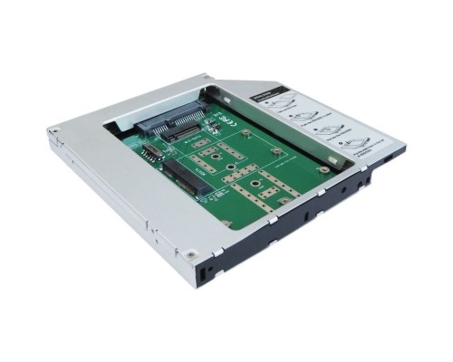 [Контейнер для HDD] AgeStar SMNF2S Сменный бокс для HDD/SSD  SATA металл серебристый 2.5