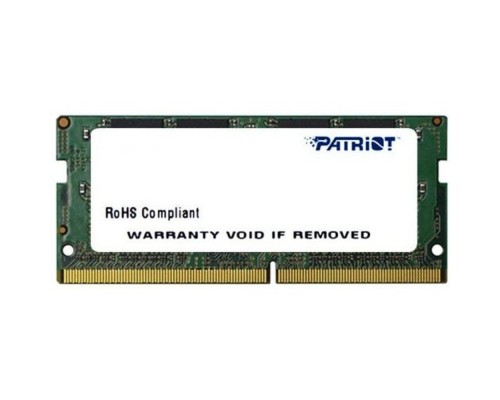 [Модуль памяти] Память DDR4 16Gb 2400MHz Patriot PSD416G240081S RTL PC4-19200 CL17 SO-DIMM 260-pin 1.2В