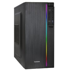 Exegate EX287885RUS Корпус Minitower ExeGate mEVO-9302-RGB-600W-12 (mATX,600NPX 12см,2USB+USB3.0, HD аудио,черн/RGB)