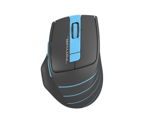 [Мышь] Мышь A4Tech Fstyler FG30S серый/синий оптическая (2000dpi) silent беспроводная USB (5but