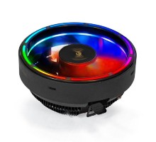 Exegate EX286155RUS Кулер ExeGate Dark Magic EE126A-RGB (Al black coating, LGA775/1150/1151/1155/1156/1200/1700/AM2/AM2+/AM3/AM3+/AM4/FM1/FM2/754/939/940,TDP100W,Fan 120mm,1800RPM,Hydro bearing,4pin,